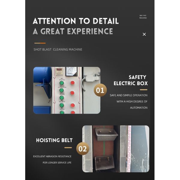 Automatic Shot Blasting Cleaning Machine Crawler Type Shot Blasting Machine