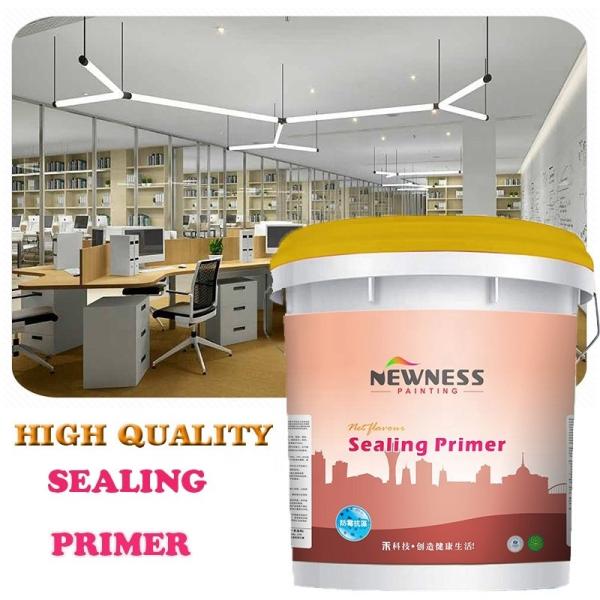 Exterior Wall Paint Primer Water-based Transparent Matte Primer Enviromental Friendly