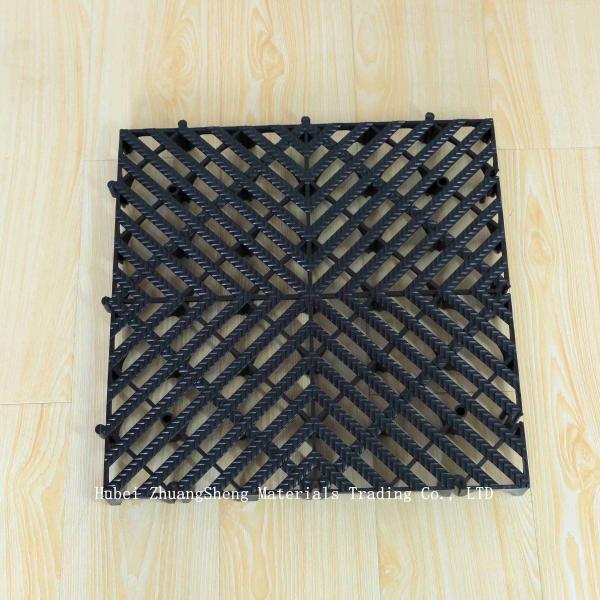 3.9mm Plastic Permeable Floor / Car Wash Grille Floor / Bathroom Plastic Floor