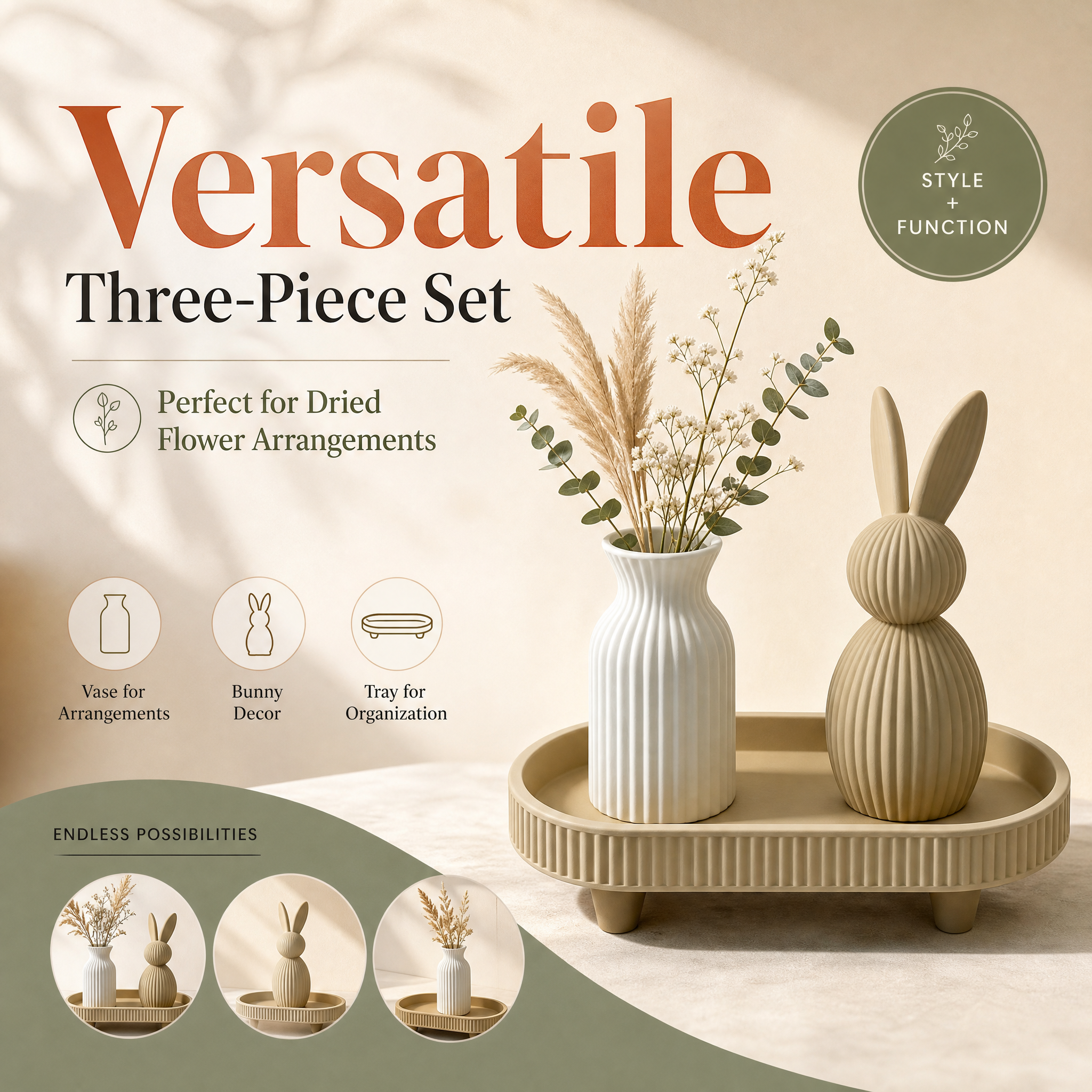 Anti Collision 3d Printed Home Accessories Frosted Bedroom Vase 3d Print
