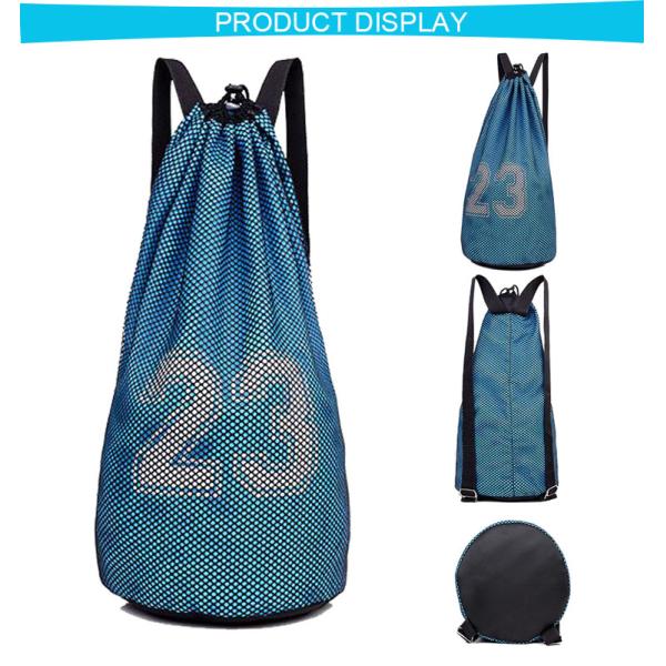 Рюкзак сумки Дравстринг нейлона тренировки баскетбола сумок спорт людей изготовленный на заказ