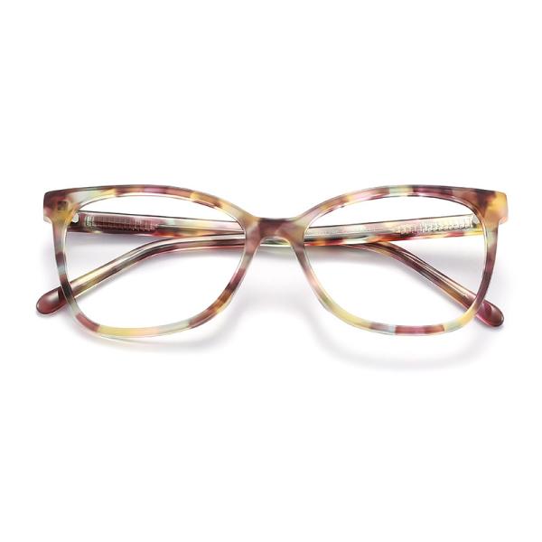 AC Clear Lens 	Acetate Frame Glasses , OEM Colorful Eyewear Frames