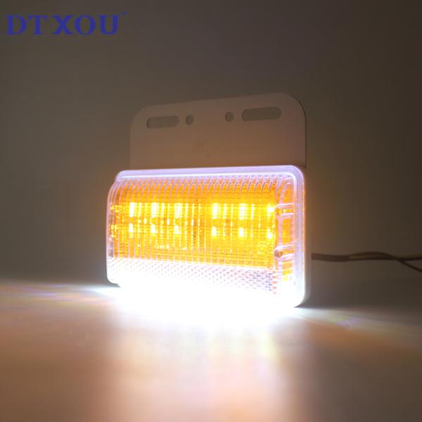 110*104mm Iron Plate Waterproof 21pcs Leds Strobe Flash Led Anti-fog Light For Trucks