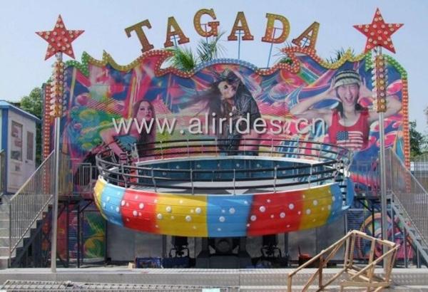 Amusement rides Tagada/crazy disco for sale