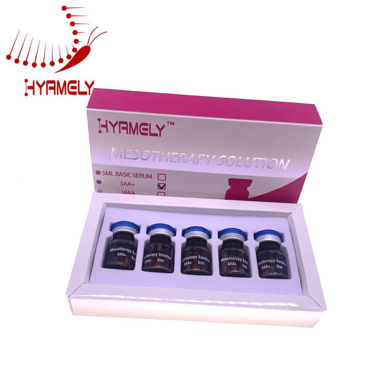 Сыворотка заполнителя Meso решения Hyamely 5ML Hyaluronic кисловочная дермальная