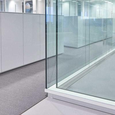Partitions Glass Aluminium Frame Office Glass Partition Wall