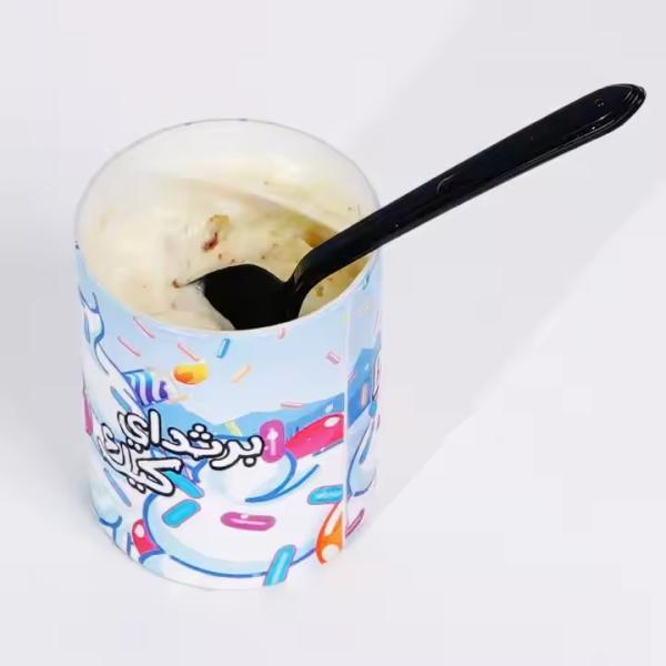 カスタマイズされたPEインナー防水生分解性食品グレード紙管（アイスクリーム用）