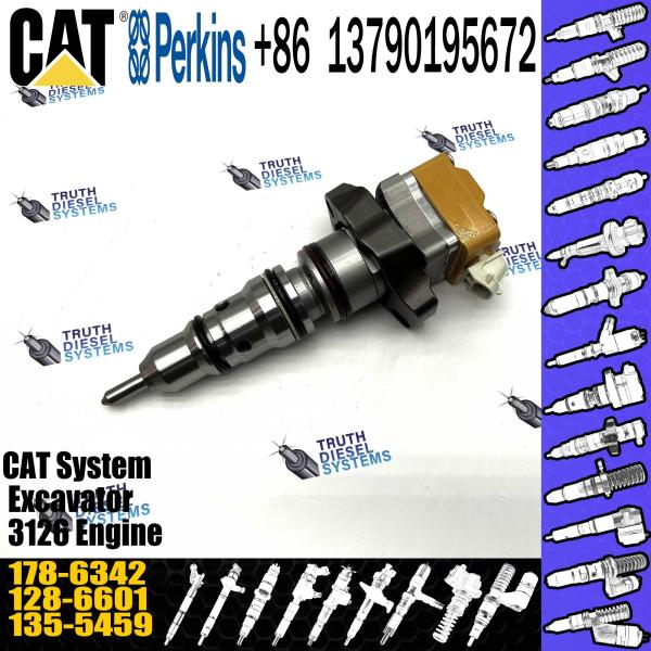инжектор топлива частей двигателя дизеля 3126 инжектора топлива 3126B 1786342 178-6342 для инжектора двигателя дизеля