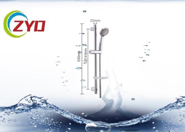 Bathroom Toilet 201 Stainless Steel Adjustable Shower Set System Panel Sliding Bar With Soap Dispensor  Hand Shower