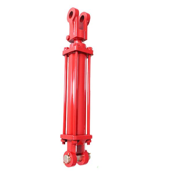 Tie Rod Oil Cylinder Manufacturer Supplied Cheap Price Double Acting Hydraulic Piston Cylinder for Tractor