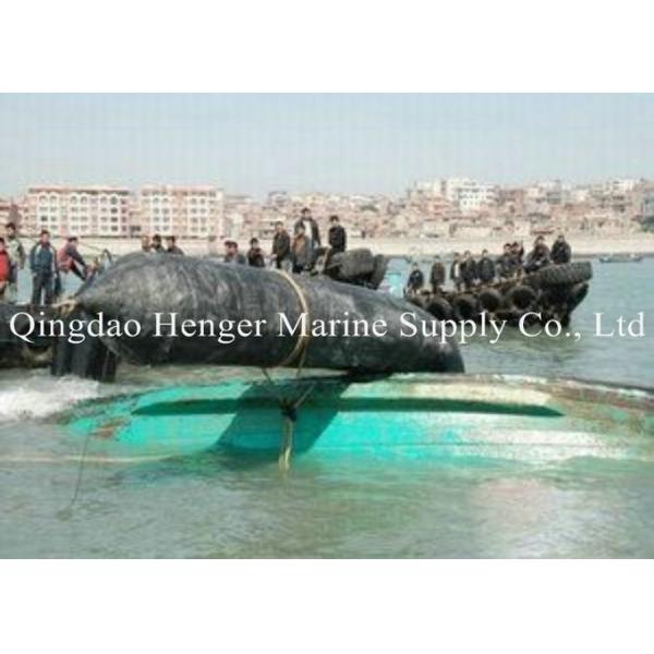 ar de borracha de nylon bolsas a ar de lançamento enchidas ISO17357 do navio 0.20Mpa