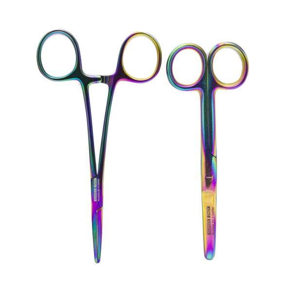 Durable Stainless Steel Barber Scissors / Surgical Medical Instrument Titanium PVD Coating Machine