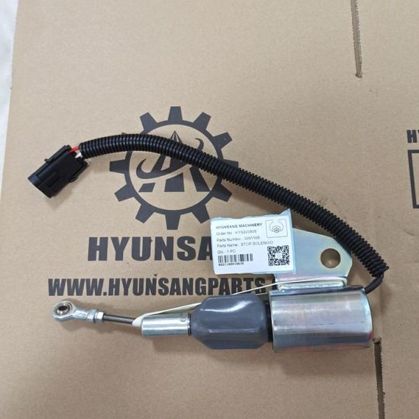 Pare a máquina escavadora Parts For R130 R130-5 do solenoide 3991168 SA-4941-24 3964628 Hyundai