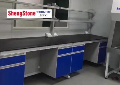 Laboratório modular feito sob encomenda Benchtop da resistência do alcaloide da mobília do laboratório