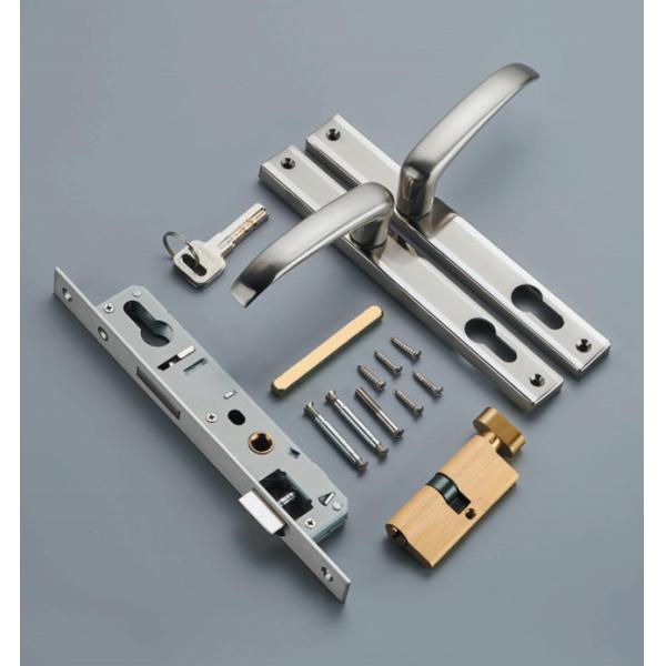 Ручка Mortice замка оборудования Lockset рычага Mortise алюминиевого сплава запирает тело