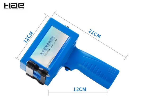 Plastic steel metal pipe hand jet Printer wood handheld inkjet printer   text numbers logo printing machine