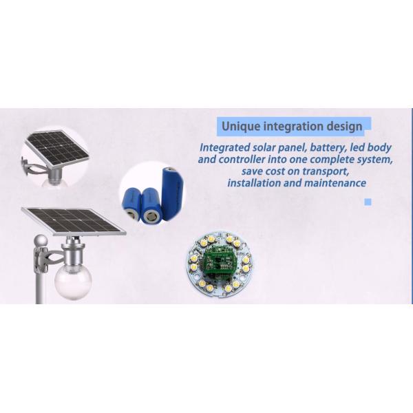 High Brightness Solar Lighting System , Outdoor Solar Led Lighting Systems