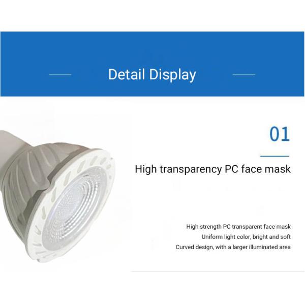 IP20 Rated Dimmable Plastic-Coated Aluminum GU10GU5.3 LED Spotlight for Home Office