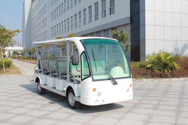 Veículos elétricos do turista com 14 assentos, ônibus Sightseeing elétrico a pilhas