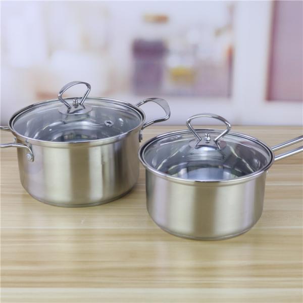 Подгонянный Cookware 18cm 20cm 26cm установил нержавеющую сталь 201