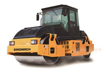 GYD122J Construção Vibrating Roller Compactor Hidráulico 12 toneladas com motor Cummins