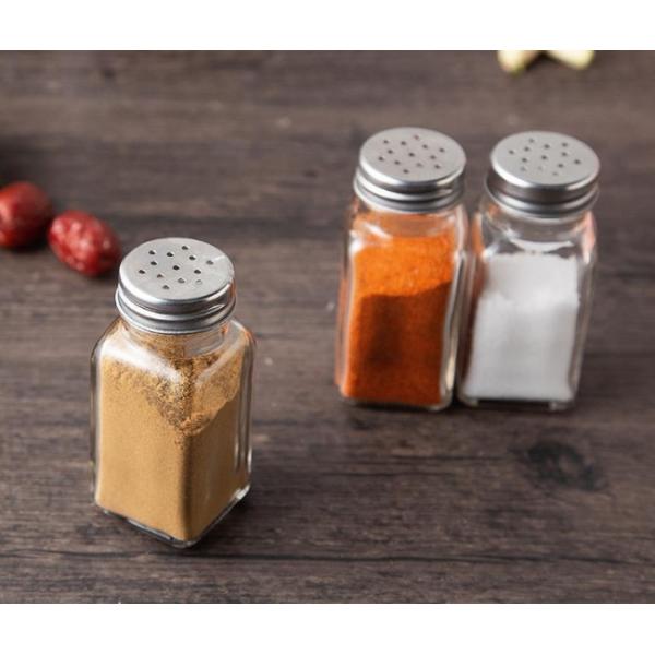 Загерметизированная бутылка 4*4*9cm Condiment еды хранения стеклянная упаковывая