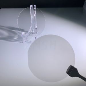 толщина 0.1mm стекла кварца вафли сапфира 4inch SSP 0.15mm 0.2mm