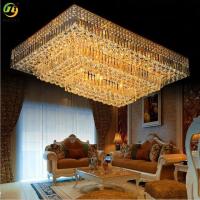 Restaurante de Crystal Ceiling Light Modern Hotel da fantasia da montagem de superfície o grande decora