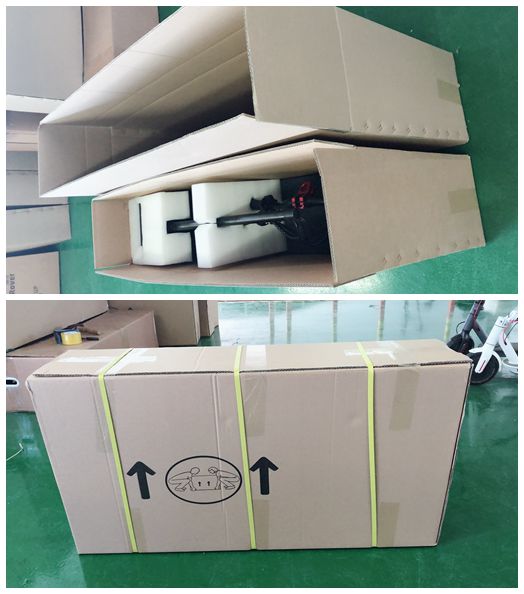 Aluminium Alloy Long Range Electric Scooter Foldable 10 Inch Tire 120 X 30 X 60cm