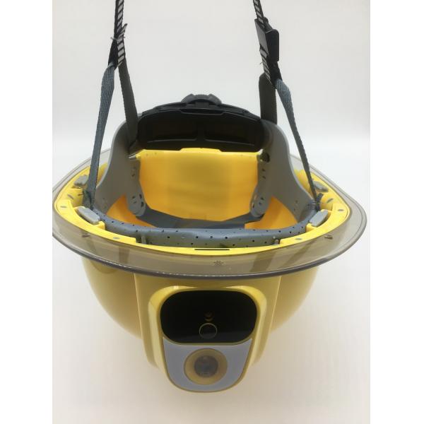 Construction Helmet with Camera 4G Video GPS DVR 10Meters Night Version