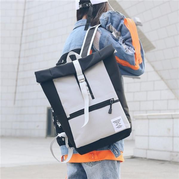 Schoolbag female middle school students Korean version of big backpack Japanese backpack academic business bag