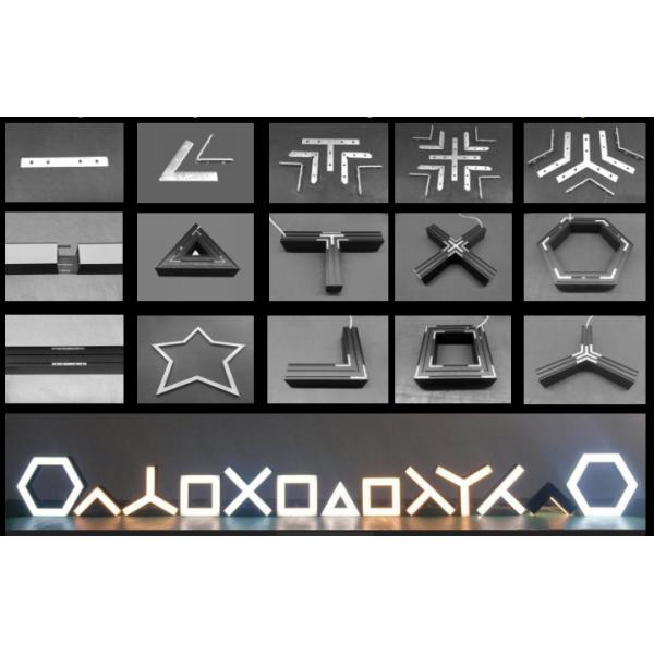 Приспособление DC24V 6000K фасада СИД Linkable стены прокладки линейное светлое алюминиевое декоративное