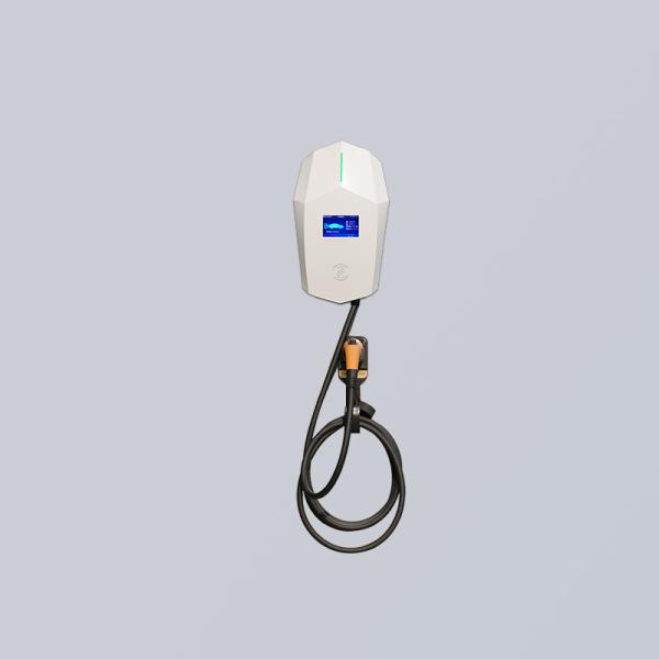 Home AC EV Charger 7kW 32A Wall Box Charger With LCD Display
