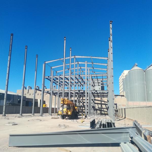 Prefabricated Steel Frame Warehouse Building for Industrial Use