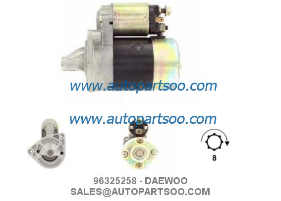 96469962 96497702 - DAEWOO Starter Motor 12V 0.8KW 8T MOTORES DE ARRANQUE