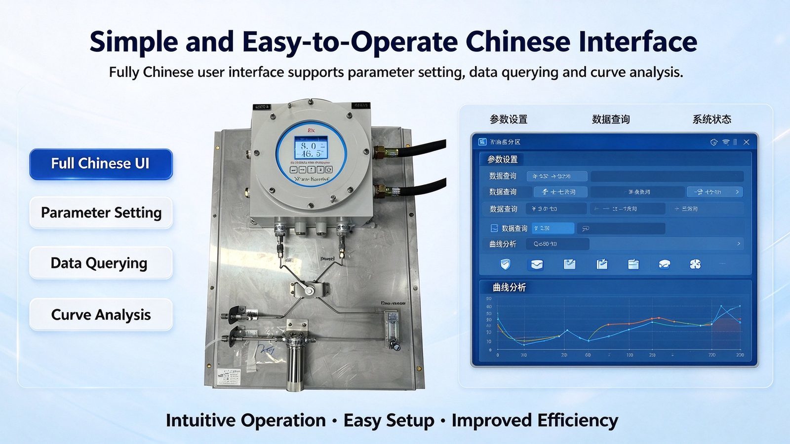 Explosion Proof Multi Gas Analyzer O2 CO CO2 CH4 CnHm H2S H2 NH3 Tester