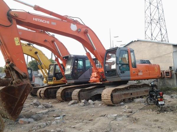 Year 2010 Used Crawler Excavator Hitachi ZX330 32T weight  with  ISUZU AH-6HK1X engine and Original Paint