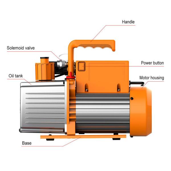 SVP-12 Refrigeration Spare Parts HVAC 1HP Vacuum Pump 12 CFM 2 Stage