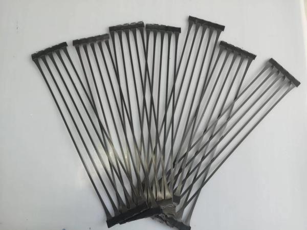 95KN Plastic HDPE Uniaxial Geogrid High Strength Soil Reinforcement Solution