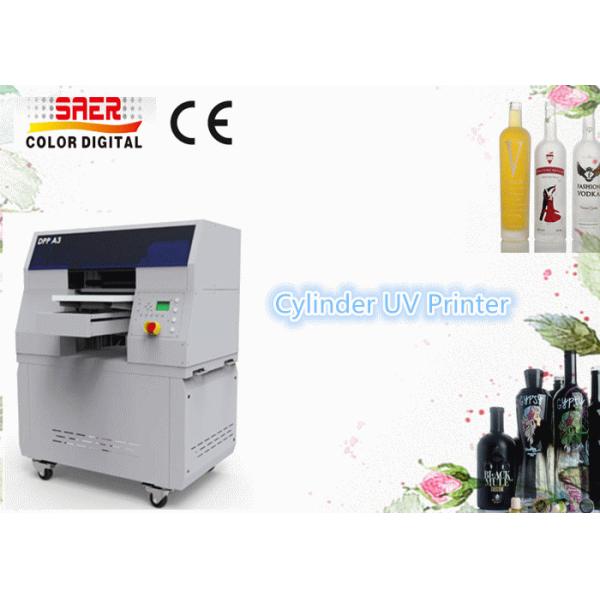 Высокое разрешение цилиндрическая бутылка УФ принтер экологически чистый чернильный принтер