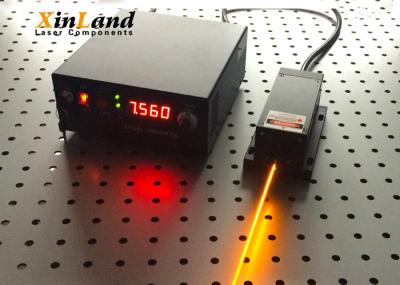 módulo amarelo do laser da fonte luminosa DPSS do laser em estado sólido 589nm a rendimento elevado