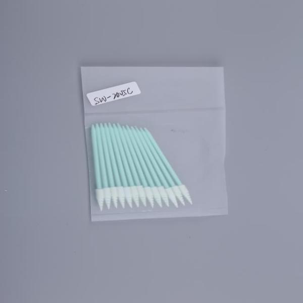TX752b ESD Safe Swabs , Sprial Clean Tips Swabs Sponge Head Pp Stick