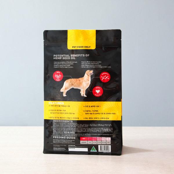 100Lb 40Lb Laminated Packaging Pouches Pedigree Canidae Packaging Bag For Dog Food