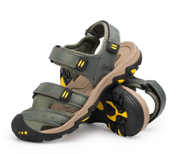 Flexible Outdoor Walking Sandals , Womens Hiking Sandals With Arch Support