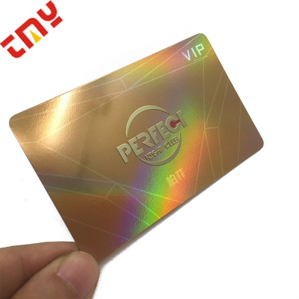Custom Printed Pvc Card Plastic Hologram Business Card With Your Own Design