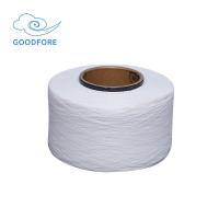 branco 100% da linha do fio do laço da corda do Spandex 1120D para a máquina de tecelagem