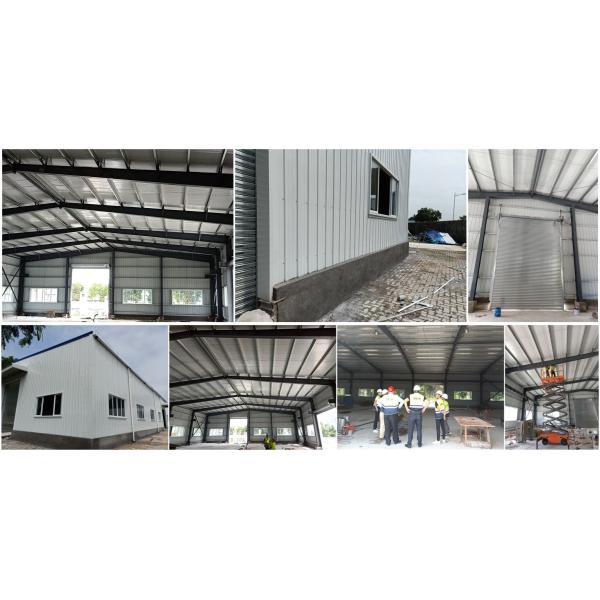 Armazém pré-fabricado da construção da construção de aço para sísmico do canteiro de obras anti