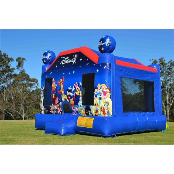 Хвастун прочного малыша раздувной, замок Дисней на открытом воздухе коммерческого мира скача