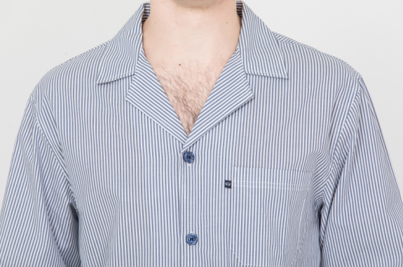 Trendy Breathable Mens Winter Sleepwear , Mens Extra Warm Pyjamas Anti Shrink