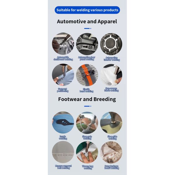 Precision Welding Ultrasonic Plastic Welding Machine 35KHz Handheld Portable Type